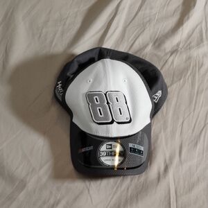 New Era Black and White Nascar Dale Earnhardt Jr. Hat